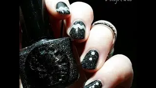 BeginNails Cinema Swatch Lacquers Out There Nail Art