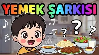 Yemek Şarkısı 🎵 | Eğlenceli ve &Ouml;ğretici &Ccedil;ocuk Şarkısı | Afacan &Ccedil;ocuklar