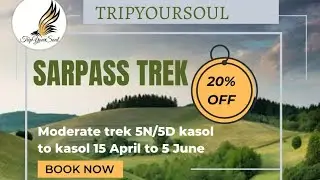 trekking video ! sar pass trekking