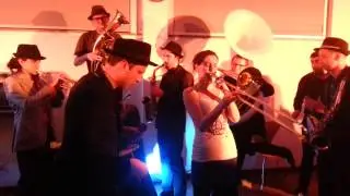 Ambrassband & trombone - 16 Jan 2014 in CC Deurne
