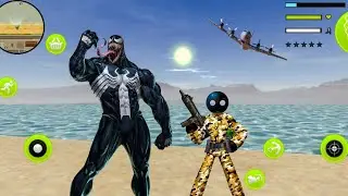 Us Army Stickman Rope Hero Vice Town Counter Gangster Game Android Gameplay