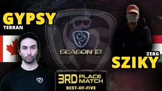 BSL13 THIRD PLACE - 🇨🇦 Gypsy vs 🇭🇺 Sziky // StarCraft 1 Remastered Pro Tournament