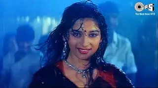 I Love You Pyar Karu Chu Lyrical Song- Maha-Sangram | Madhuri Dixit |  Alka Yagnik | Bollywood Song