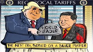 Trump&rsquo;s Tariff Tantrum: The Cartoon Crash Course in Economic Chaos! 💥🤯 || Trumped AI