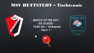 Tisch 1 | Regionalliga Süd | MSV Hettstedt - Post SV Zeulenroda