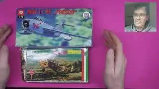 Mig-17PF 1:72 ZTS , Italian RO-37 1:72 AV USK - Unboxing