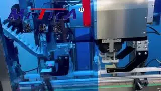 Cosmetics Bottles & Jars High-Speed Pump Caps Capping Machine | Tracking Capping System | METICA