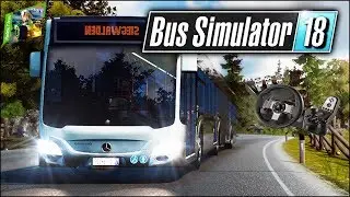 Bus Simulator 18 #4 - Новый автобус и работа в выходной