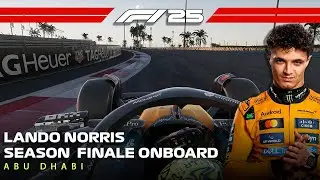 F1 25 Season Finale Lando Norris at Abu Dhabi 25% Race | McLaren Racing
