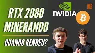 3 semanas minerando com a RTX 2080! Quanto rendeu? Com Roberto Zarif | Jovem Estagi&aacute;rio