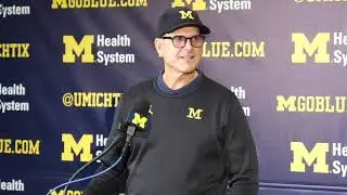 Harbaugh reacts to Spanellis viral block