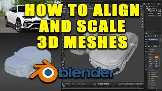 How to Align and Scale - Meshes (3D Generative AI)