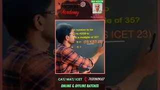 Smart Maths-50 || ICET | TSICET | AP ICET | MBA Entrance Exams | Arithmetic @Focus40Academy