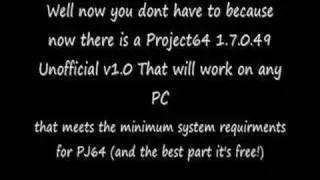 How to download PJ64 1.7 Unofficialv1.0 for free no torrents