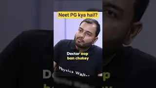 NEET PG Explained in 30 Secs #mbbs #neetpg #pw #medicalstudents #medico #alakhpandey #neet #alakhsir