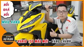 🟡Vario 150 Màu Mới Vàng Chanh Cực Nổi 🟡 Vario 150 Indonesia  Lime Yellow ☑️ Giá Xe Máy Bự Vlog