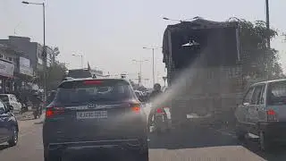 Traffic remains congested in Jammu city