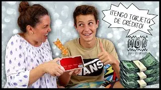 💵 Le REGALAMOS a MATEO su primera TARJETA DE CRÉDITO y HUGO se pone MALITO 🤒