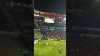 Jorge Carrascal fez o gol da vit&oacute;ria do Flamengo contra o Racing no 1&ordm; jogo da semifinal da Liberta