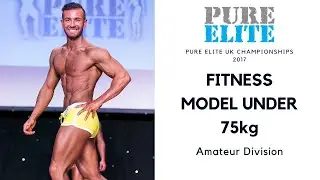Fitness Model Under 75kg Category at Pure Elite UK Championships 2017