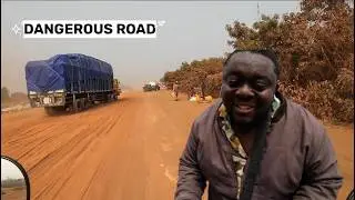 “Is This Road Safe? 😳 Ibadan to Ogbomoso Motorcycle Adventure”