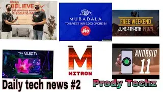💐Daily Tech News💐#2 mitron app coming,mi notebook,jio platfom gets 6th major deal,tech news in tamil