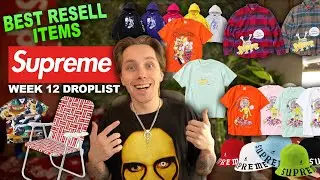 This Supreme Drop Will RESELL! Week 12 Supreme Droplist!