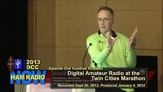 Episode 119 from the DCC: Digital Amateur Radio at the Twin Cities Marathon