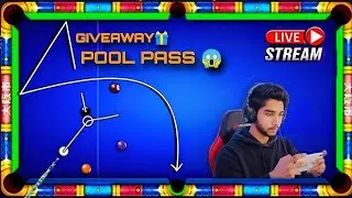 8 Ball Pool LIVE 🔴 | 50b targetl 🎯 💸 | Trick Shots ,kiss shots & Wins!