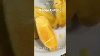 Mango Cutting ideas Easy and Simple #mangocutting #usefullhacks #kitchentips #mangochunks #viral