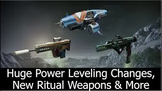 Huge Power Leveling Changes, New Ritual Weapons & Roadmap Changes | Destiny 2 Shadowkeep