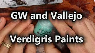 More Verdigris Experiments - GW Nihilakh Oxide and Vallejo Verdigris