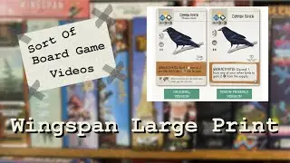Wingspan Large Print Cards