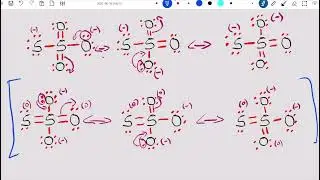 QUIMICA Resonancia anión tiosulfato S2O3-2  Expansión octeto  AULAEXPRESS