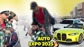 AUTO EXPO 2025 VLOG — Crazy Cars, Fun Moments & Full Day Experience! 🔥
