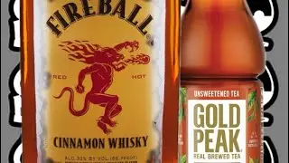 (21+ Content, Drink Responsibly) Fireball x Gold Peak Unsweetened Tea!