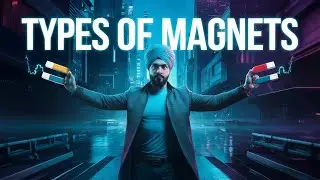 Types of magnets : permanent magnet vs electro magnet