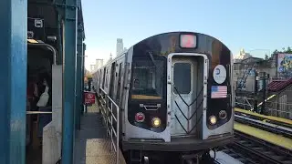 MTA New York City Subway: Jamaica Center Bound R143 J Train @ Marcy Avenue