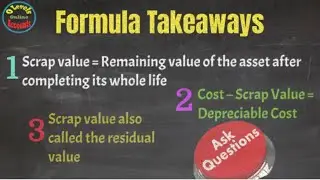 How to solve #straight_line  #method  of #depreciation  questions in #olevels  #accounting  #exam ?