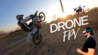 Il me filme avec son DRONE ! 🔥 EDIT BY @tiouz.fpv #125YZ