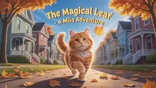 The Magical Leaf &ndash; A Milo Adventure 🍁✨ | Cute Cat Story for Kids