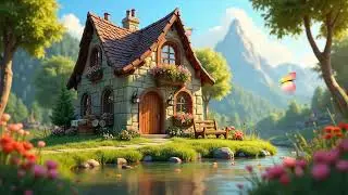 6 Hours Peaceful Medieval Lofi | Calm Fantasy Music & Cozy Witch Cottage 🌿✨