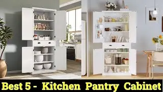 Top 5 Best Kitchen Pantry Cabinets 2026 | Stylish Storage & Smart Features 🏠🍽️
