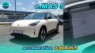Proton e.Mas 5 // ACCELERATION 0-90 km/h - 9 SAAT?
