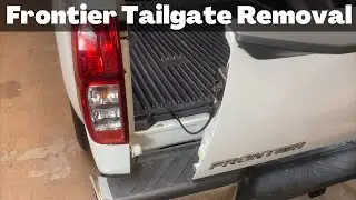 2010 - 2020 Nissan Frontier Tailgate - How To Remove / Replace DIY Video Tutorial