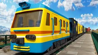 Train Fun Ride | Train Rescue Movie