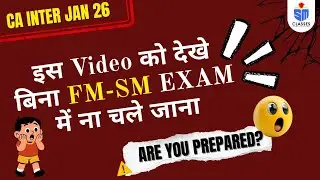 CA Inter Jan 26 Fmsm ICAI marks kaat lega...........