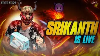 FREE FIRE LIVE TELUGU FACE CAM LIVE || MR SRIKANTH FF IS LIVE 🎯 ROAD TO 30K SUBS #freefire #1v1 #1v2