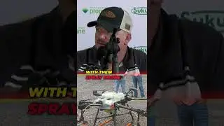 Spray Drone real world use!