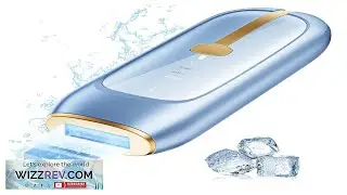 LUBEX Painless Sapphire Ice Cooling IPL Laser Hair Removal Device at Home Review
